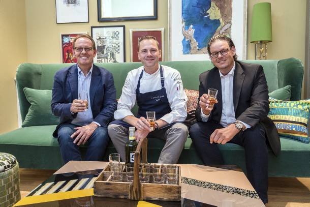 Günter Wagner, Martin Stopp und Hoteldirektor Alexander Reber (von links) sehen gespannt ihren neuen Aufgaben entgegen. - Foto: Dirk Guldner